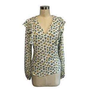 Popsugar Colorful Floral Blouse: Modern